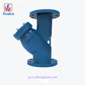 Lọc y, van chữ y, L lọc Fivalco F73Y PN16 PN25