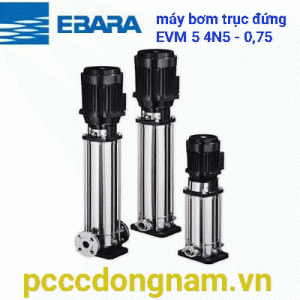 Ebara EVM 5 4N5 booster pump - 0.75