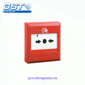 Nút nhấn khẩn báo cháy Vuông GST DI-9204E
