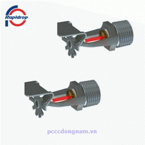 Đầu phun Sprinkler Hướng Ngang Phản Ứng Tiêu Chuẩn RD060