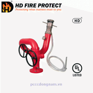 HD Fire Varun 443 Foam Gun, UL Standard Stainless Steel