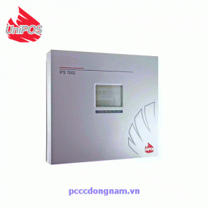 Unipos fire alarm device, Fire control cabinet with 2 addressable loops IFS7002
