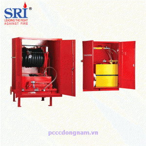 Tủ vòi phun lăng phun foam SRI FOS089-MS-STD-RD FOS087-MS-STD-RD