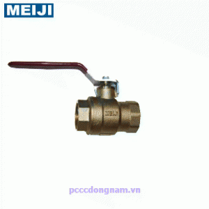 Van bi Tay gạt bằng đồng Meiji 113 PN40