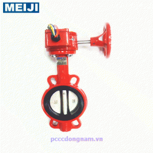 Van bướm điều khiển tín hiệu điện Meiji 220 PN16 25