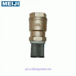 Van chân Meiji bằng đồng 109 PN20 ,Van rọ hút chõ bơm