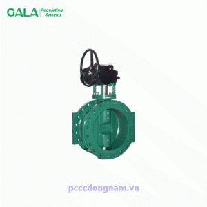 Van GALA 2688, Van bướm lệch tâm mặt bích đôi