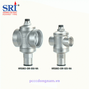 Van giảm áp SRI HRS063-GM-025-NA và HRS063-GM-050-NA