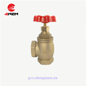 Van góc đồng nối ren Anen GHV-PL