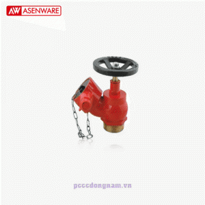 Van góc loại xiên đúc bằng đồng thau AW-BLV65