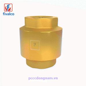 Van kiểm tra đồng thau Fivalco F5B16L PN16