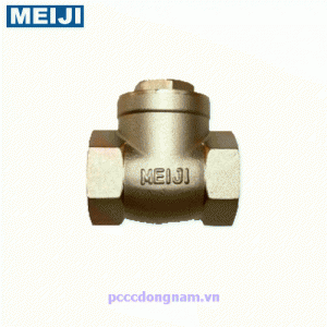 Van kiểm tra đồng thau Meiji 108 PN16