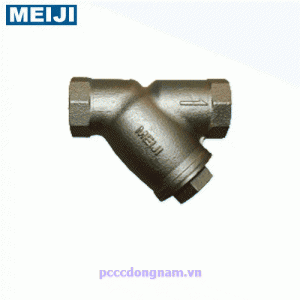 Van lọc nước 1 chiều chữ Y bằng đông Meiji 111 PN25