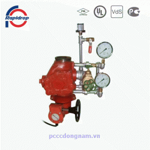 Van Tràn Ngập Kích Hoạt Sớm Rapidrop DDX Type D (UL/FM)