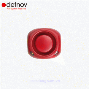 WCW98 Outdoor Fire Siren with integrated LED light and 32 sounds