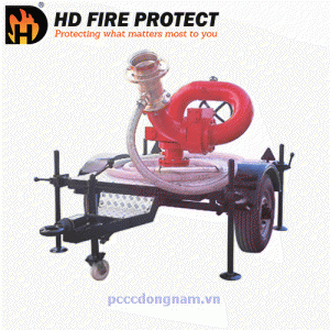 Xe Đẩy Súng phun Chữa Cháy HD Fire