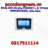 Bảng hiển thị phụ FIRENET L @ TITUDE ANNUNCODER, màu Xám