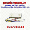 Catalog báo cháy notifier Module mini địa chỉ FMM-101