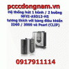 Hệ thống hút 1 kênh 2 buồng NFXI-ASD12-HS, bảng điều khiển ID60 3000 và Pearl (CLIP)