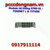 System Module S769-UL - FIRENET L @ TITUDE