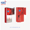 SRI Model A 2-compartment hose reel fire-fighting cabinet