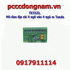 TX7223, 4-input 4-out Tanda Address Module