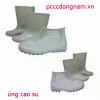 rubber boots gray