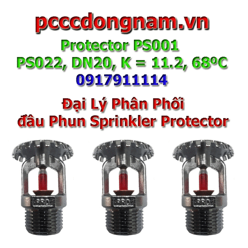 Đầu Phun Sprinkler Protector Hướng Lên 68 độ PS001