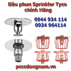 Đầu Phun Sprinkler Tyco Hướng Lên Ty5851