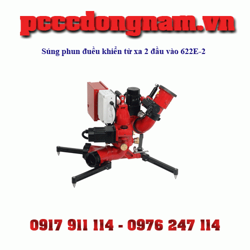 Súng phun đuều khiển từ xa 2 đầu vào 622E-2