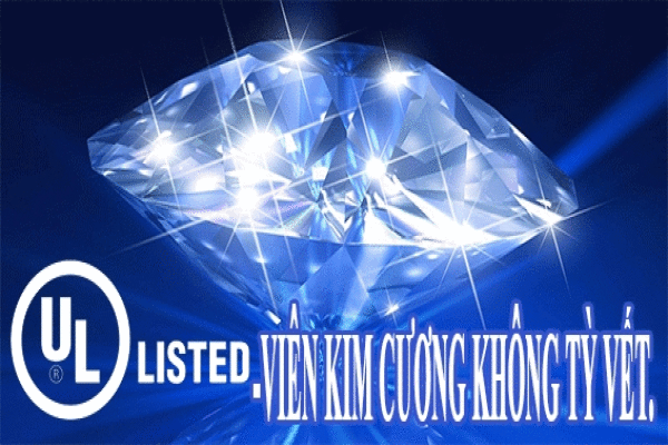 CHỨNG NHẬN UL VIÊN KIM CƯƠNG SÁNG KHÔNG MỘT TỲ VẾT