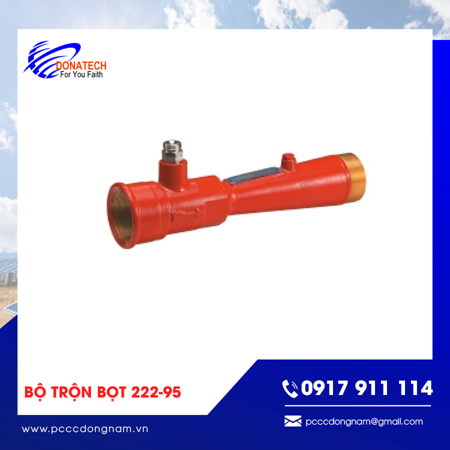 Lợi ích khi sử dụng Bộ trộn bọt 222-95 trong hệ thống chữa cháy