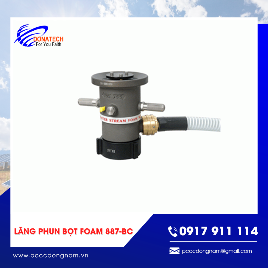 Ưu điểm nổi bật của lăng phun bọt foam 887-BC