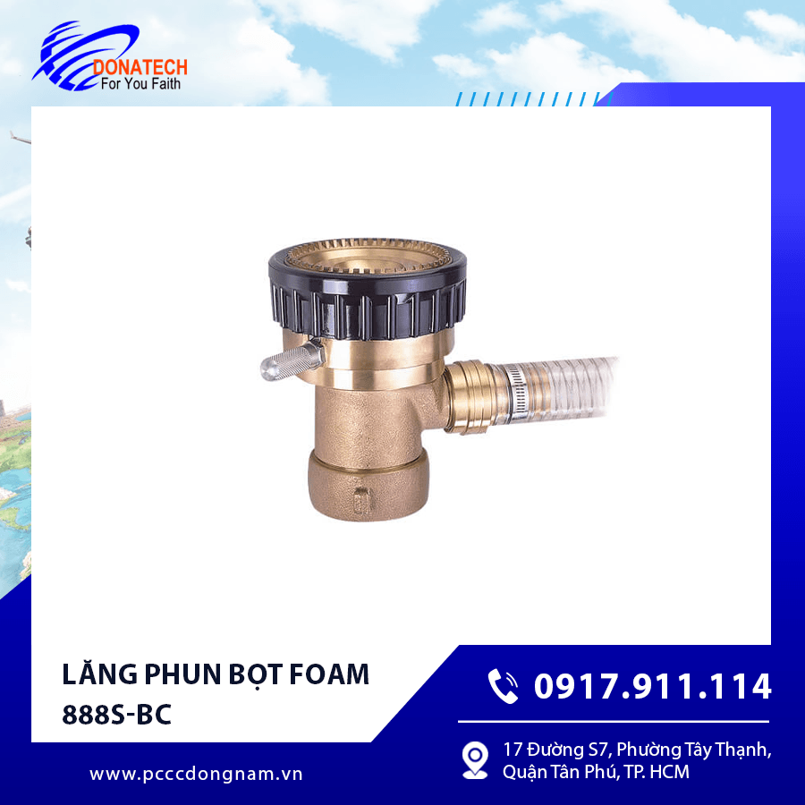 Lăng phun bọt chữa cháy 888S-BC