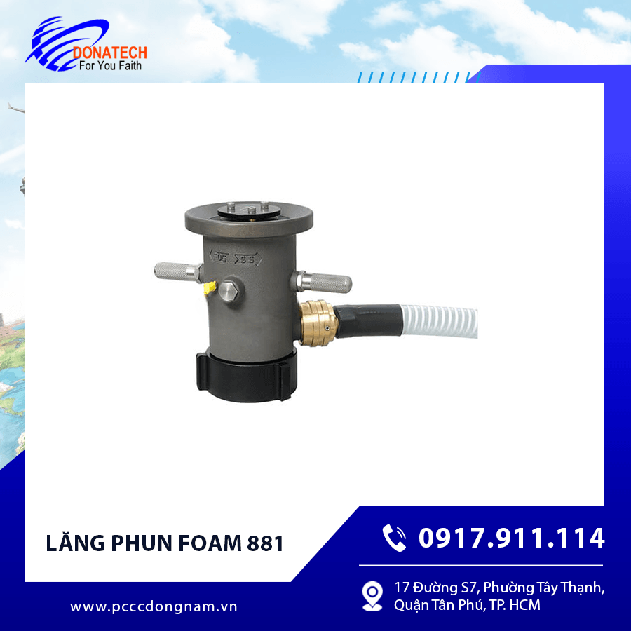 Hình ảnh lăng phun foam dùng cho hệ thống chữa cháy bọt.