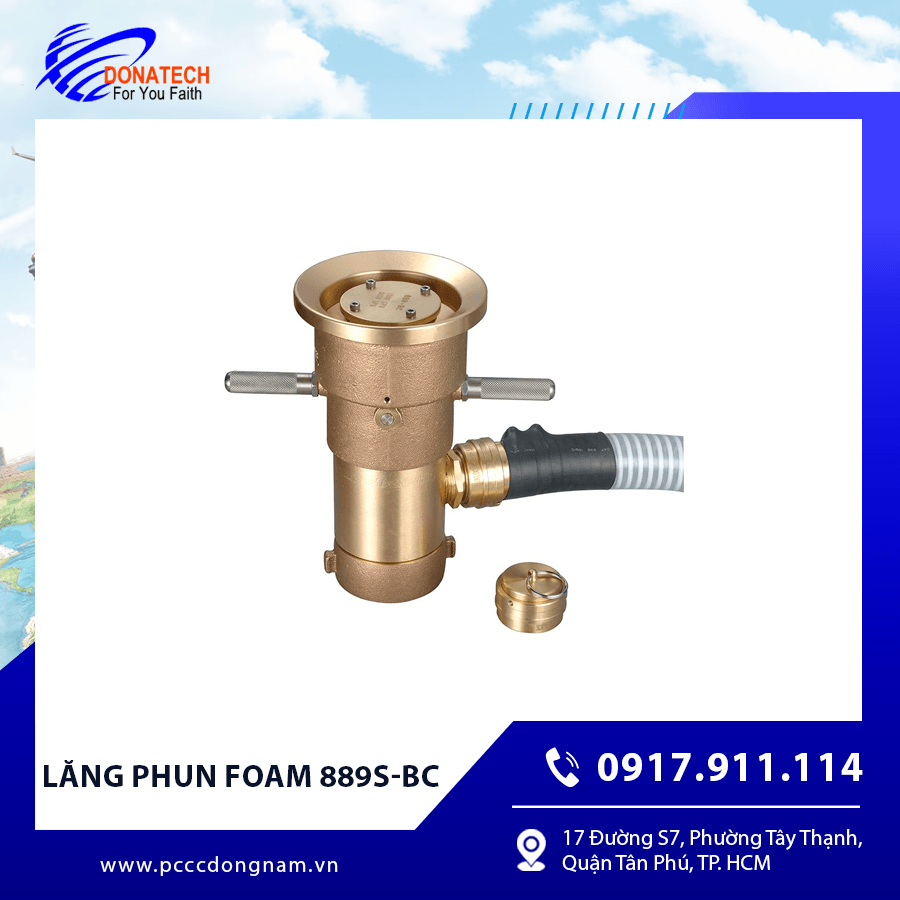 Lăng phun chuyên dùng cho hệ thống chữa cháy bọt.