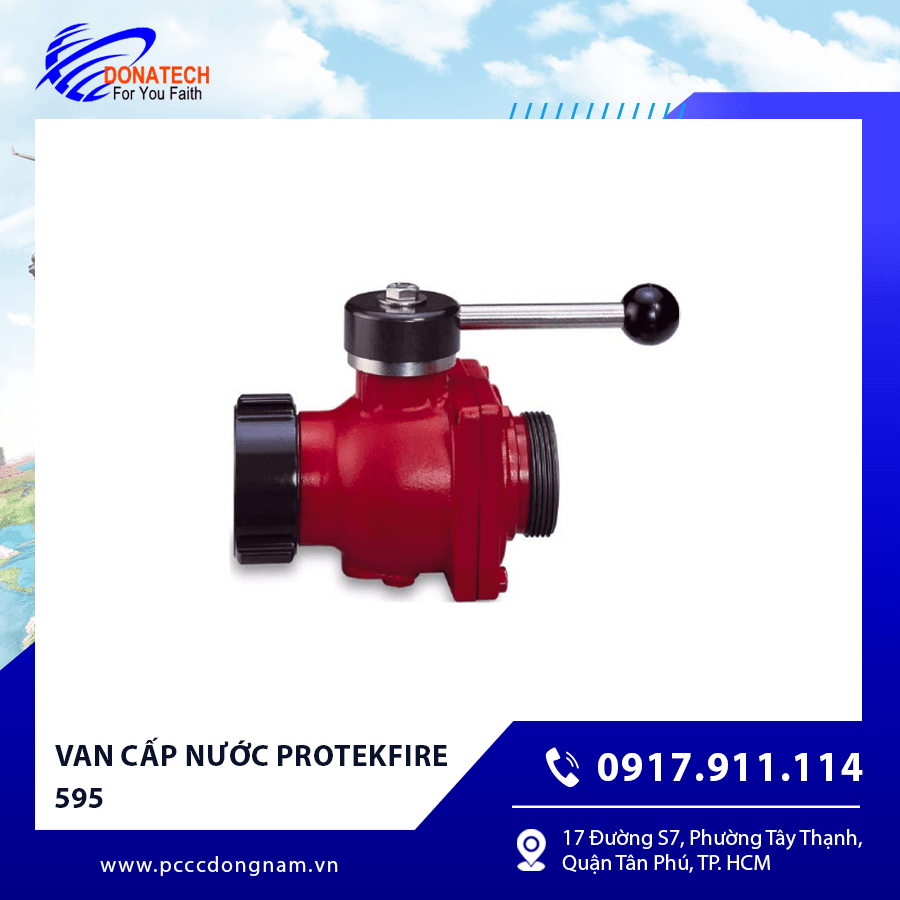 Van cấp nước protekfire 595