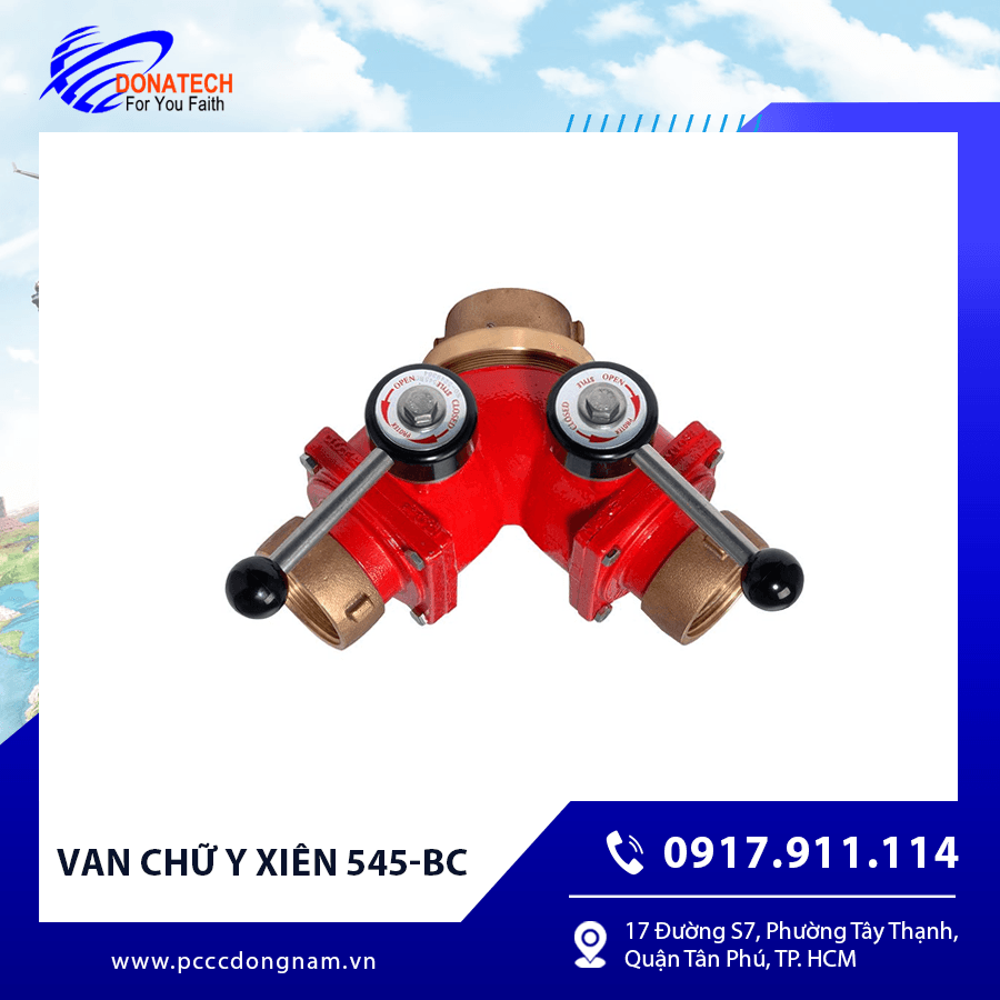 Van chữ y xiên 545-BC