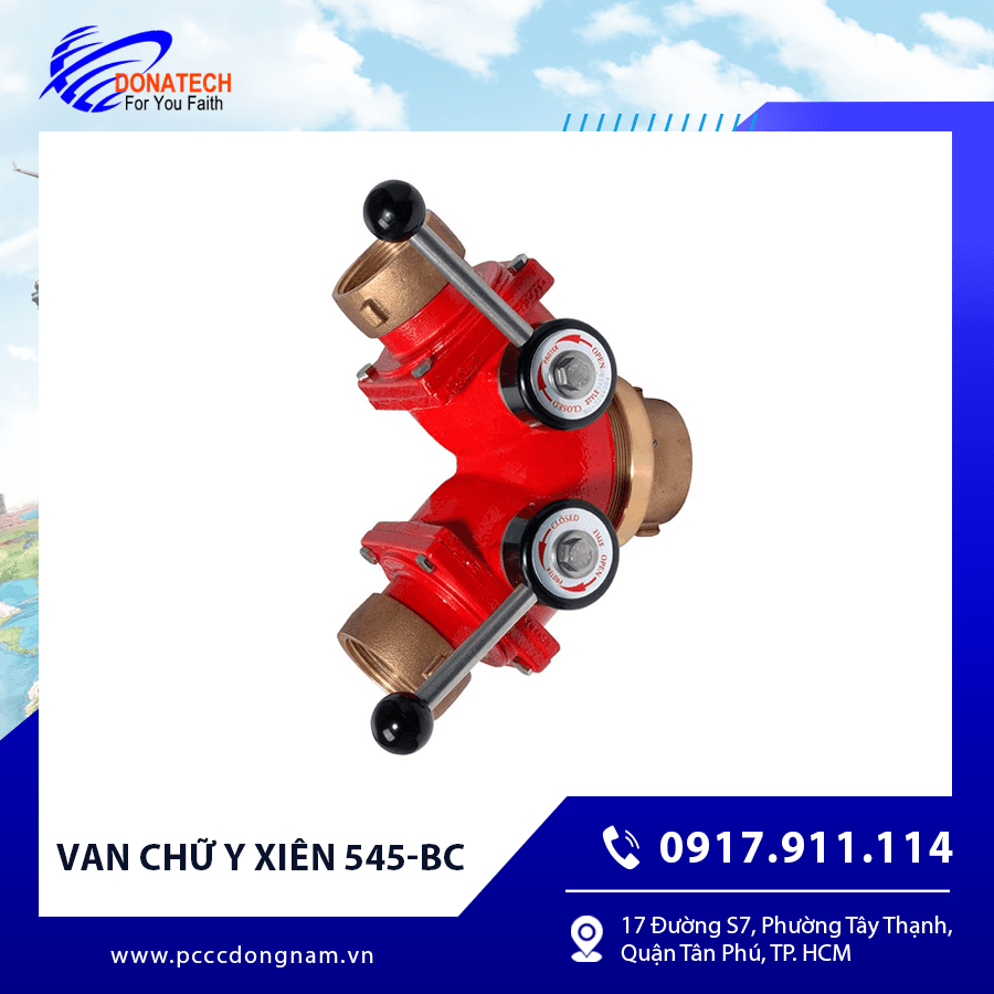 Van chữ y xiên 545-BC