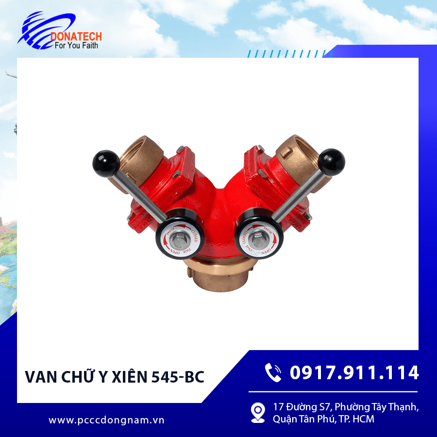 Van chữ y xiên 545-BC