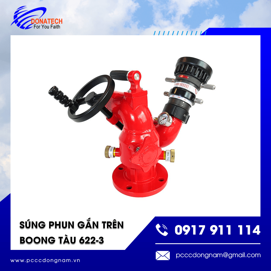 Thiết bị súng phun nước 622-2 lưu lượng lớn chất lượng cao