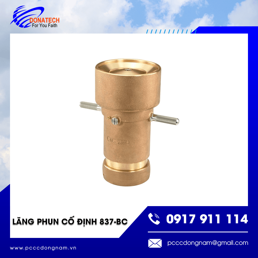lăng phun 837-BC trong hệ thống PCCC