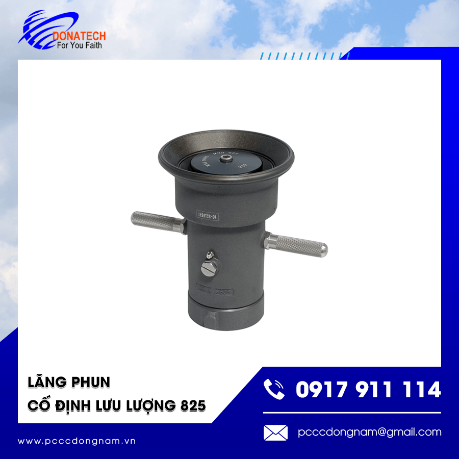 Lăng phun 825 trong hệ thống PCCC công nghiệp