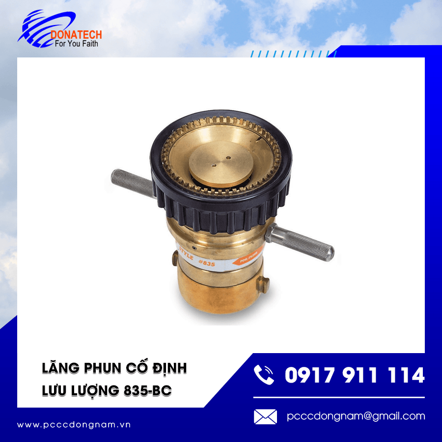 Lăng phun cố định lưu lượng 835-BC chính hãng