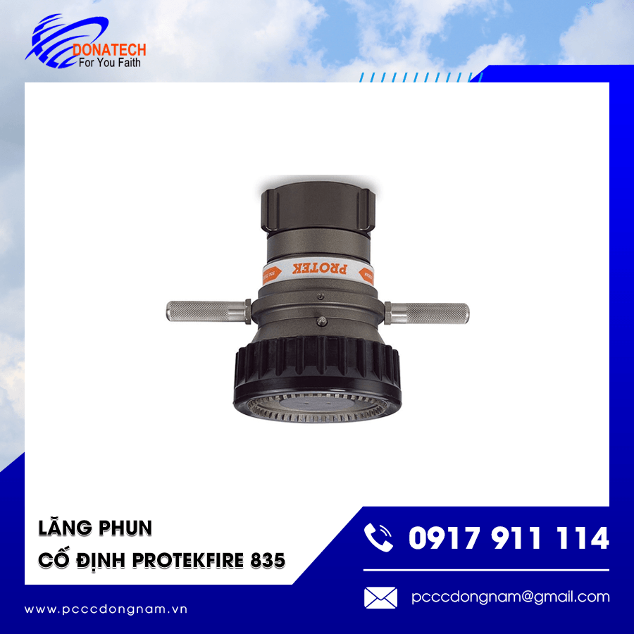 Lăng phun nước cố định Protekfire 835 lưu lượng lớn