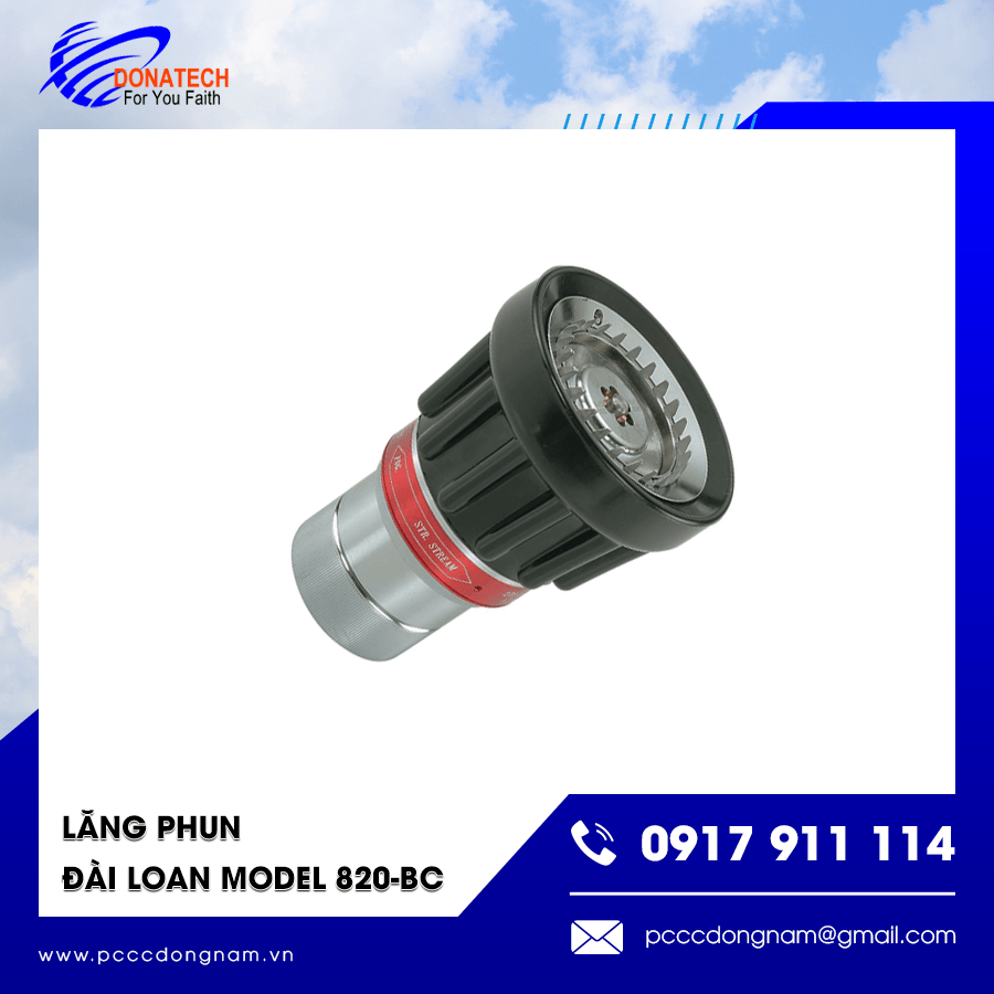 Lăng phun Đài Loan Model 820-BC chất lượng cao