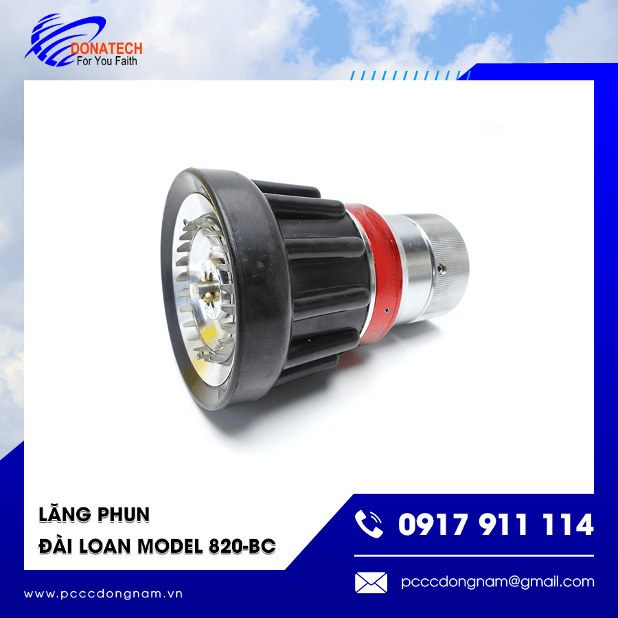 Thiết bị lăng phun chữa cháy 820-BC xuất xứ Đài Loan