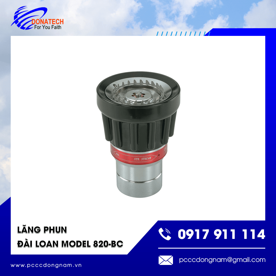 Lăng phun Đài Loan Model 820-BC chính hãng