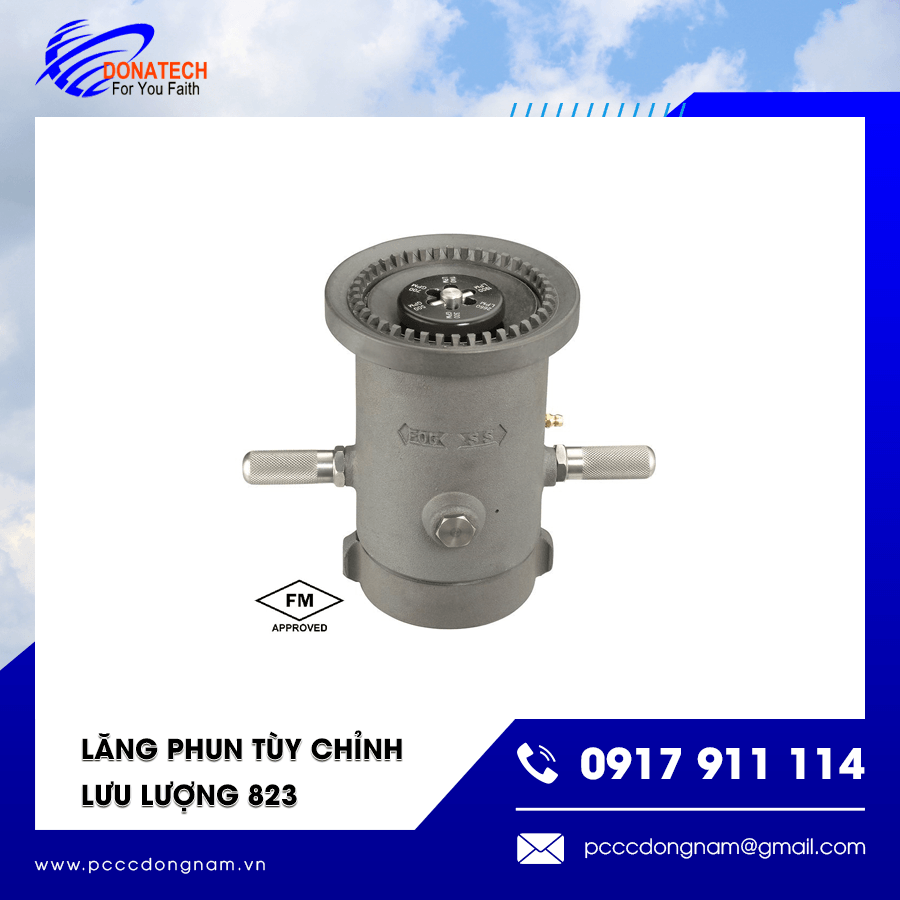 Lăng phun tùy chỉnh lưu lượng 823 chất lượng cao