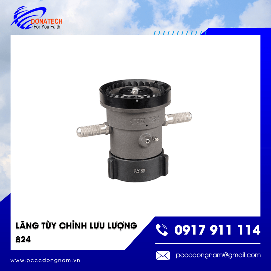 Lăng tùy chỉnh lưu lượng 824 chính hãng chất lượng cao